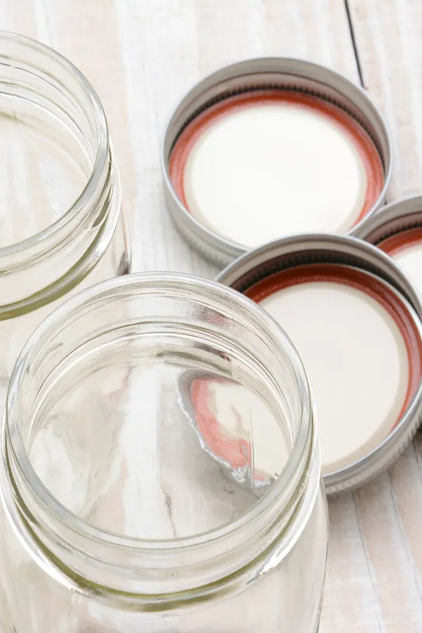 mason jars and lids