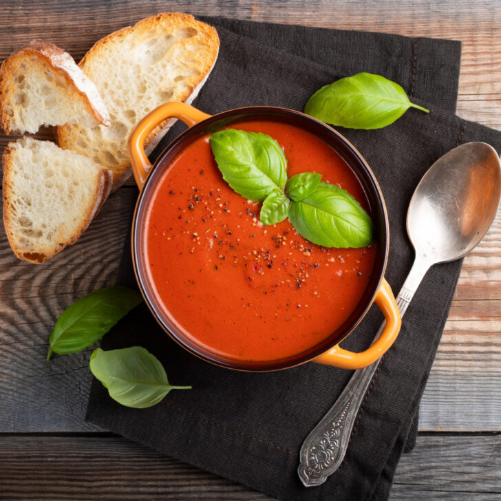 Homemade Tomato Soup Recipe Made With Fresh Tomatoes