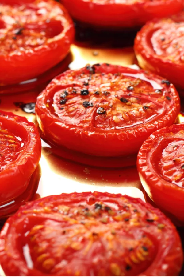 roasting fresh tomatoes before making homemade tomato soup