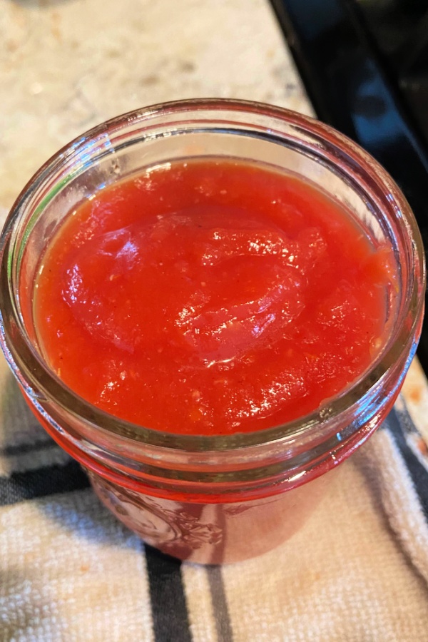 homemade crock pot ketchup