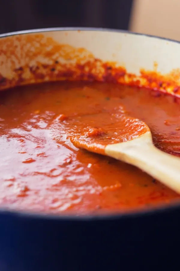 smooth spaghetti sauce