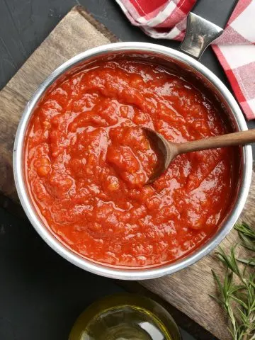 homemade pasta sauce