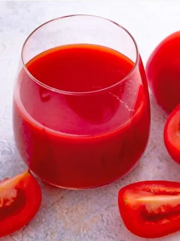 homemade tomato juice