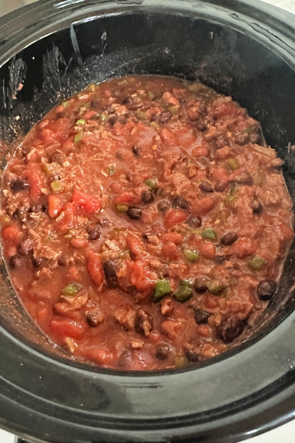 chili in a pot