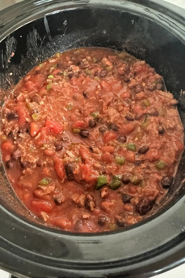 chili in a pot