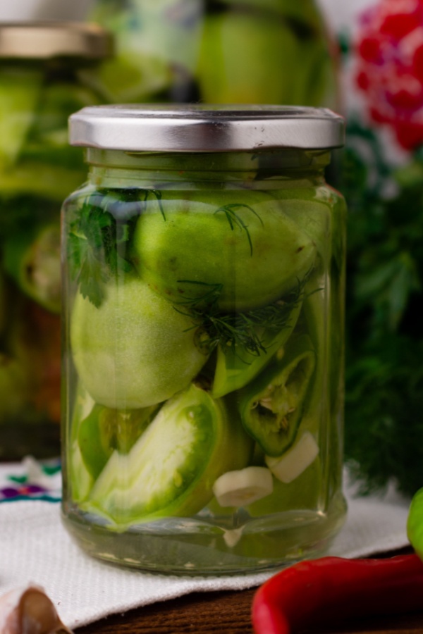 jar of tomatoes