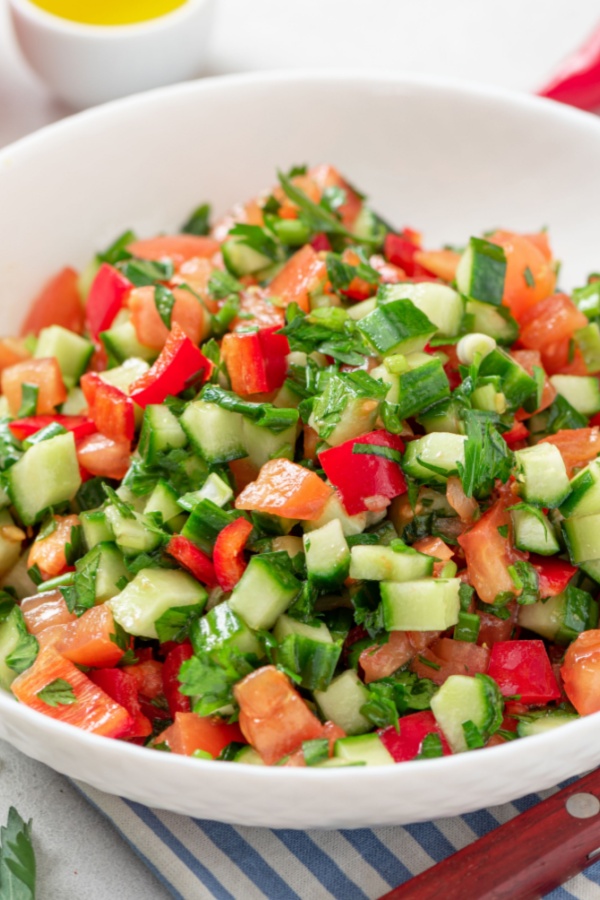 cucumber tomato salad