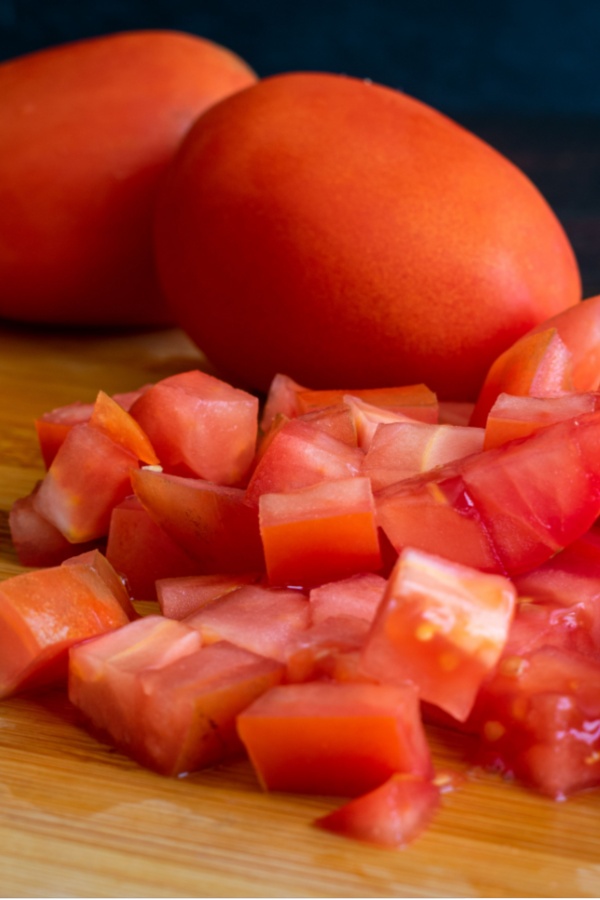 diced roma tomatoes 