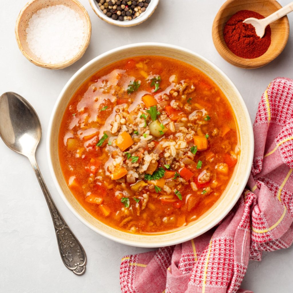 stuffed pepper soup
